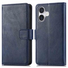 imoshion Luxury Bookcase Apple iPhone 16 Plus - Dark Blue