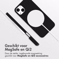 Accezz MagSafe Kevlar Backcover Apple iPhone 13 - Zwart