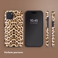 Selencia Vivid Backcover met MagSafe Apple iPhone 15 - Wild Leo