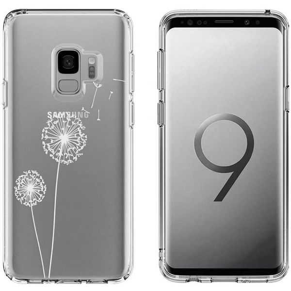 imoshion Design hoesje Samsung Galaxy S9 - Paardenbloem - Wit