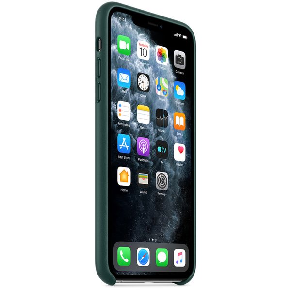 Apple Leather Backcover Apple iPhone 11 Pro Max - Forest Green