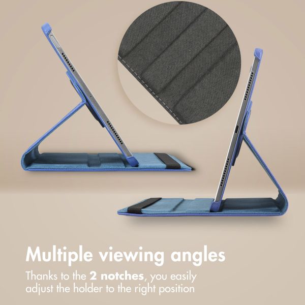 imoshion 360° Rotating Case Apple iPad Pro 11 (2025) M5 / (2024) M4 - Dark Blue