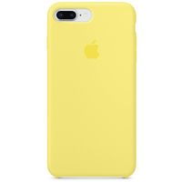 Apple Silicone Backcover Apple iPhone 8 Plus / 7 Plus - Lemonade