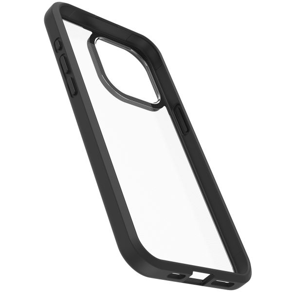 OtterBox React Backcover iPhone 15 Pro Max- Transparant / Zwart