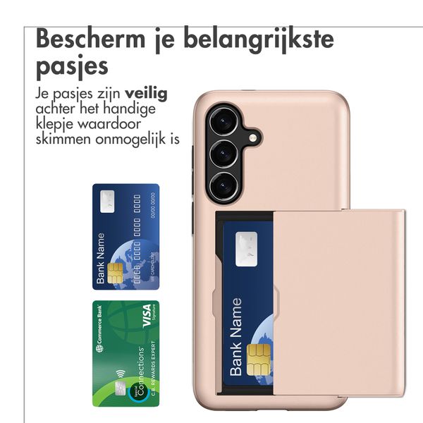 imoshion Backcover met pasjeshouder Samsung Galaxy S26 FE - Rose Gold