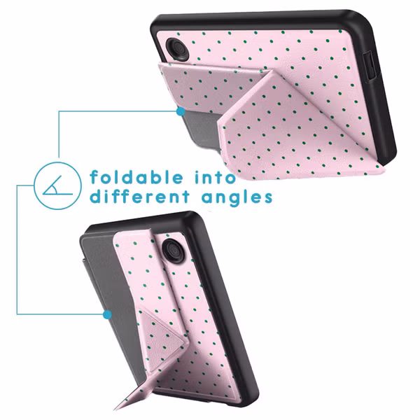 imoshion Design Vouwbare Bookcase Kobo Clara Colour / BW - Happy Dots