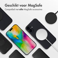 imoshion Color Backcover met MagSafe Apple iPhone 16 - Zwart