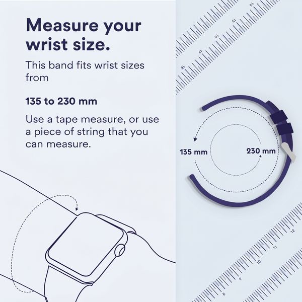 Garmin QuickFit® Siliconen bandje  - Garmin 26 mm aansluiting - Zwart