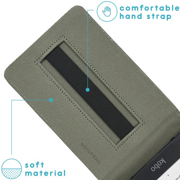 imoshion Stand Flipcase Kobo Clara HD - Donkerblauw