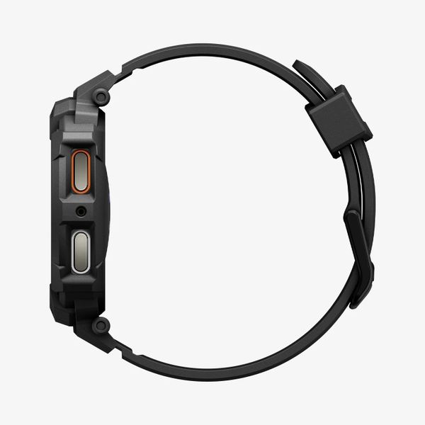 Spigen Rugged Armor™ Pro case Samsung Galaxy Watch 9 / Watch 8 (44 mm) - Matte Black