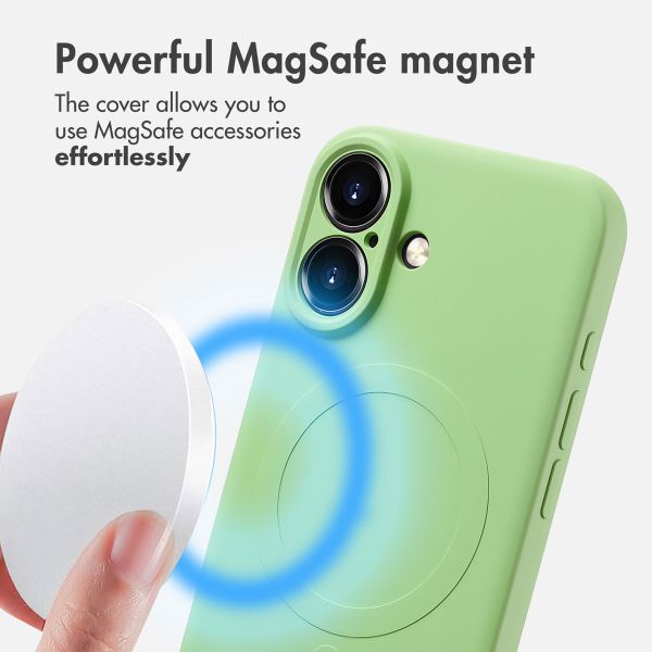 imoshion Colour Back Cover with MagSafe Apple iPhone 16 - Green