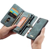 CaseMe Luxe Lederen 2 in 1 Portemonnee Bookcase Samsung Galaxy A70