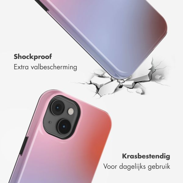 Selencia Vivid Backcover met MagSafe Apple iPhone 14 - Gradient Soft Blush