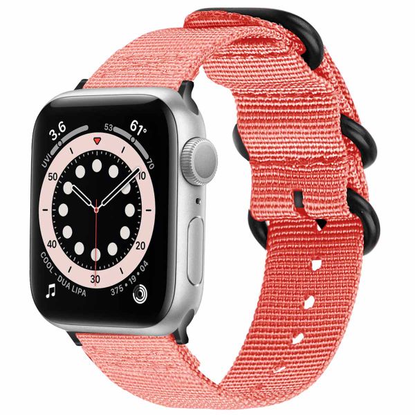 imoshion Nylon bandje Apple Watch Series 1-9 / SE - 38/40/41 mm / Series 10 - 42 mm - Roze