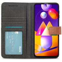 imoshion Luxe Bookcase Samsung Galaxy M31s - Bruin