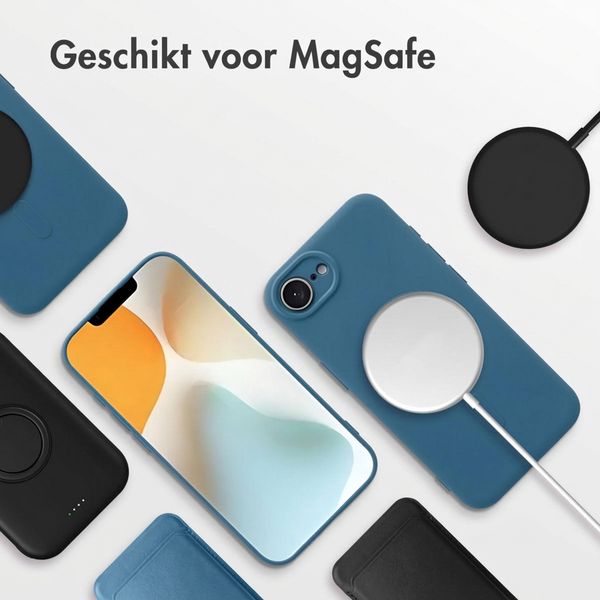 imoshion Color Backcover met MagSafe Apple iPhone 17e / 16e - Donkerblauw