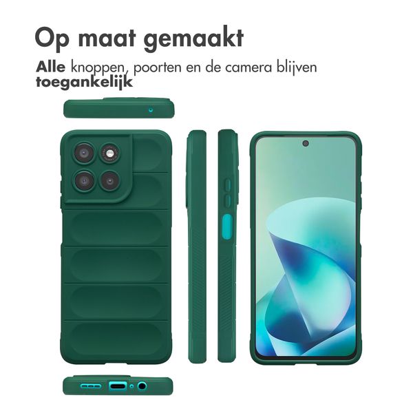 imoshion EasyGrip Backcover Motorola Moto G57 Power - Donkergroen