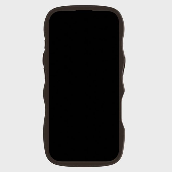Holdit Wavy Case Apple iPhone 16 Pro Max - Chocolate