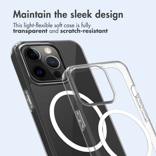 imoshion Protective Back Cover with MagSafe Apple iPhone 14 Pro - Transparent