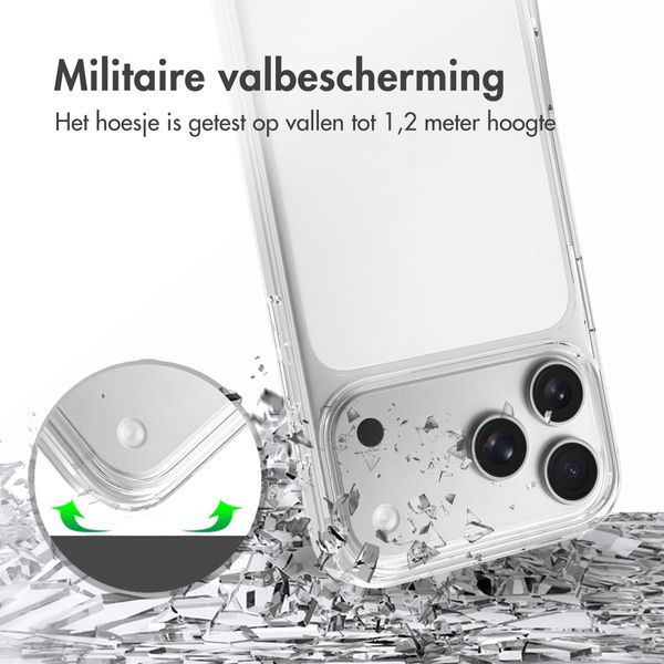 Accezz Xtreme Impact Backcover Apple iPhone 18 Pro Max / 17 Pro Max - Transparant