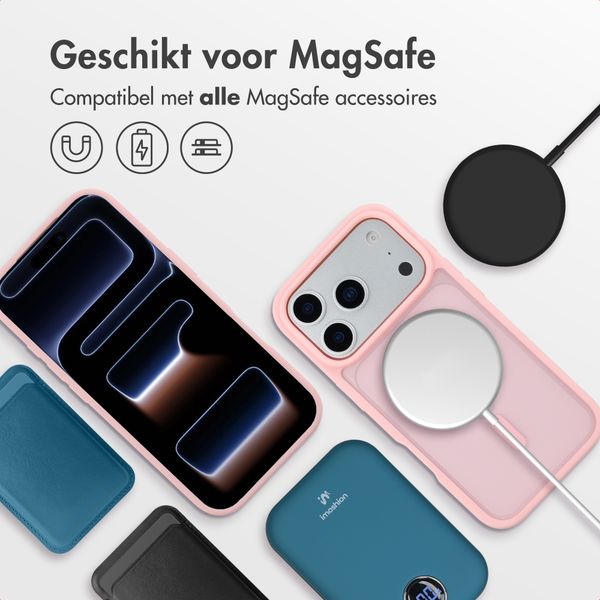 imoshion Color Guard Backcover met MagSafe Apple iPhone 17 Pro - Lichtroze