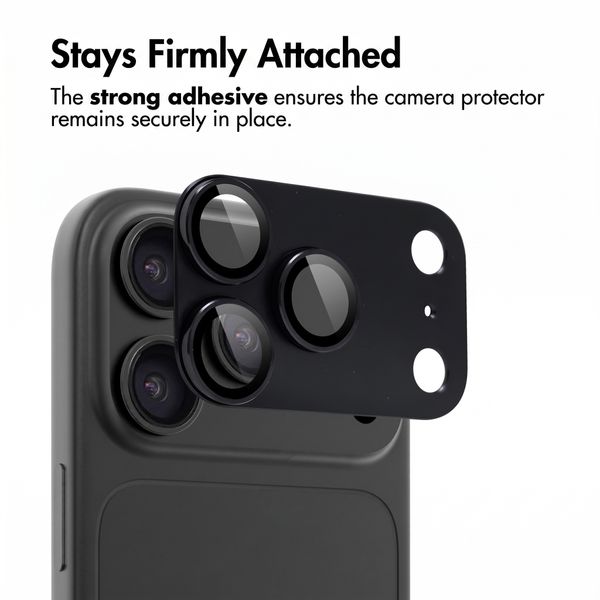 imoshion Camera Protector Glass 2-pack Apple iPhone 18 Pro / 17 Pro - Black