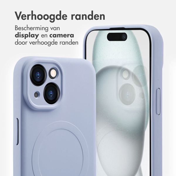 imoshion Color Backcover met MagSafe Apple iPhone 15 - Lila