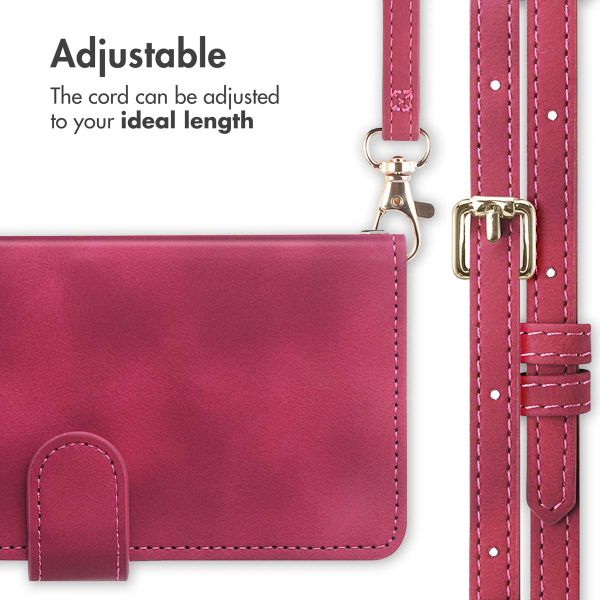 imoshion Bookcase with Strap Apple iPhone 17 - Red