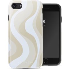 Selencia Vivid Back Cover Apple iPhone SE (2022 / 2020) / 8 / 7 / 6(s) - Desert Waves Beige