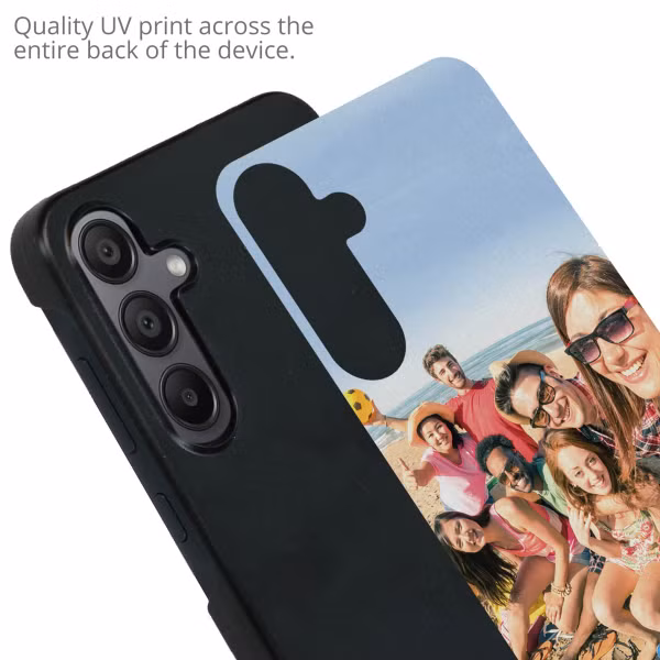 Ontwerp je eigen hardcase hoesje Samsung Galaxy A55 - Zwart