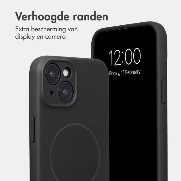 Accezz Grip Backcover met MagSafe Apple iPhone 14 - Zwart