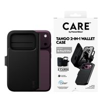CARE by PanzerGlass Tango 2 in 1 Wallet Case MagSafe Apple iPhone 18 Pro / 17 Pro - Zwart
