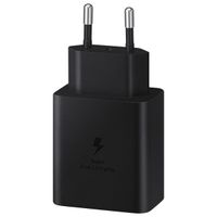 Samsung Original Power Adapter with USB-C Cable - Charger - USB-C Connector - Fast Charge - 45 Watt - 1.8 Metres - Black