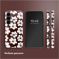 Selencia Vivid Backcover Samsung Galaxy S24 - Choco Flower Pop