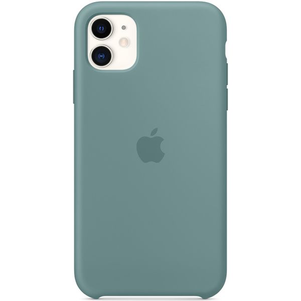 Apple Silicone Backcover iPhone 11 - Cactus