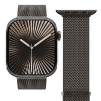 Vonmählen Milanese Loop 2 bandje Apple Watch | 44/45/46/49 mm - Granite Grey