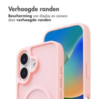 imoshion Color Guard Backcover met MagSafe iPhone 16 - Lichtroze