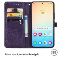 imoshion Mandala Bookcase Samsung Galaxy S24 / S25 - Paars