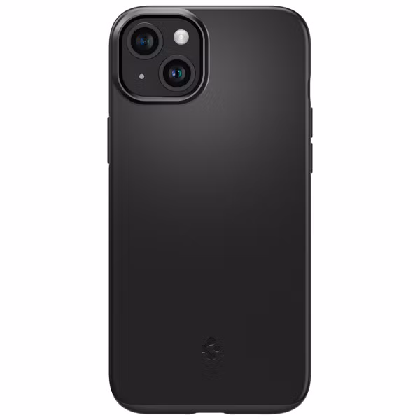 Spigen Thin Fit Backcover Apple iPhone 15 - Zwart