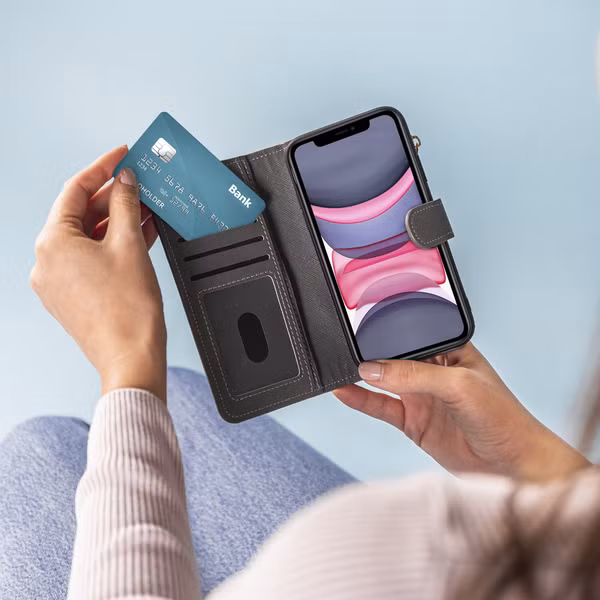 imoshion Luxe Portemonnee Samsung Galaxy A42 - Grijs