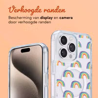 Ontwerp je eigen MagSafe Backcover met afneembaar koord Apple iPhone 15 Pro Max - Transparant