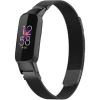 imoshion Milanees magnetisch bandje Fitbit Luxe - Maat S - Zwart