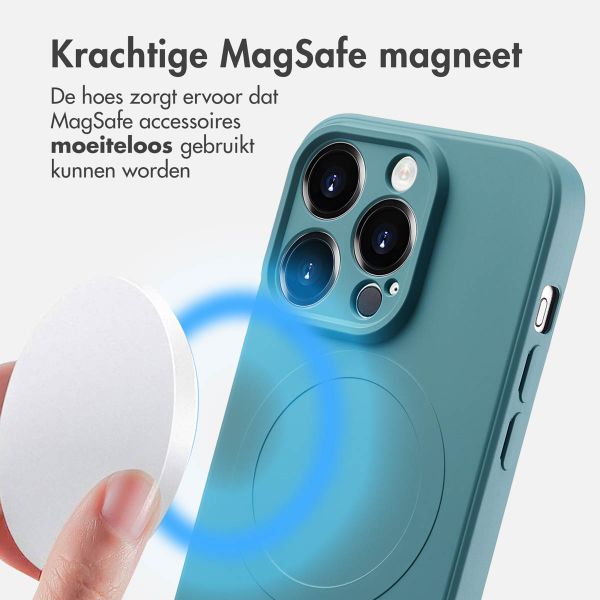 imoshion Color Backcover met MagSafe Apple iPhone 14 Pro - Smoke Green