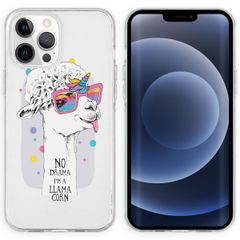 imoshion Design hoesje iPhone 13 Pro - Llama - Wit