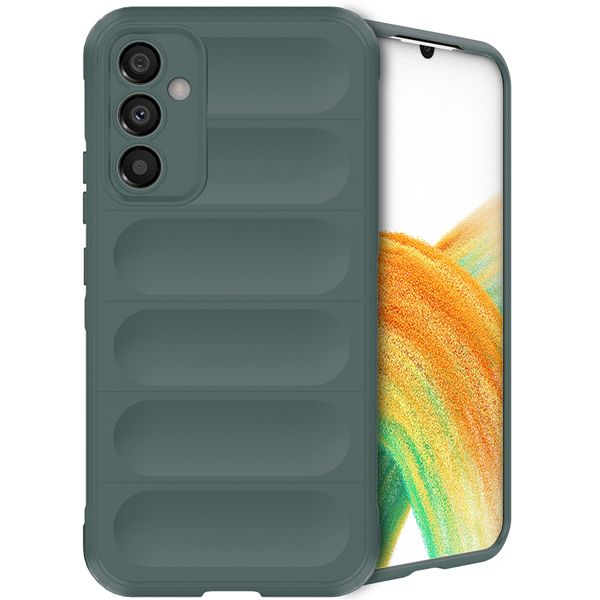 imoshion EasyGrip Backcover Samsung Galaxy A34 (5G) - Donkergroen