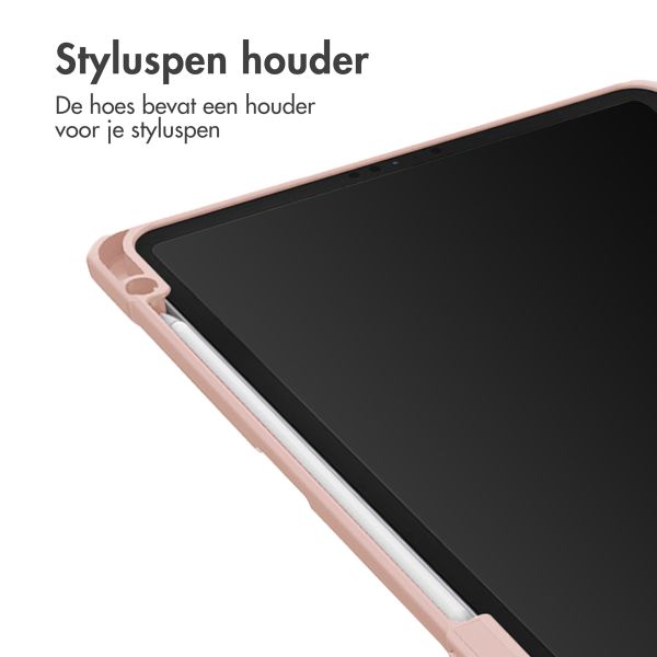 imoshion Trifold Hardcase Bookcase Apple iPad 9 (2021) 10.2 inch / iPad 8 (2020) 10.2 inch / iPad 7 (2019) 10.2 inch - Roze