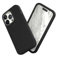 RhinoShield SolidSuit Backcover iPhone 14 Pro - Carbon Fiber / Black