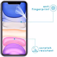 imoshion Screenprotector Folie 3 Pack + Camera Protector Glas Apple iPhone 11