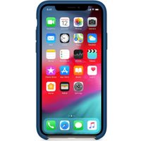 Apple Silicone Backcover iPhone Xs / X - Blue Horizon