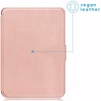 imoshion Slim Soft Case Bookcase Kobo Clara 2E / Tolino Shine 4 - Rosé Goud